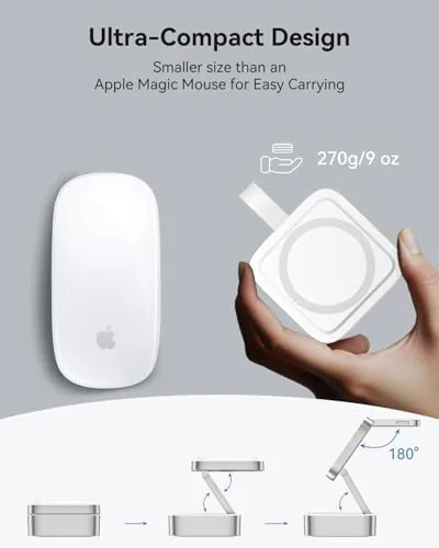 The 3 in 1 Wireless Charging Station for Apple Devices, Magnetic in real use