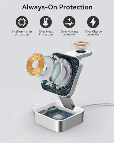 Testing the 3 in 1 Wireless Charging Station for Apple Devices, Magnetic over two weeks
