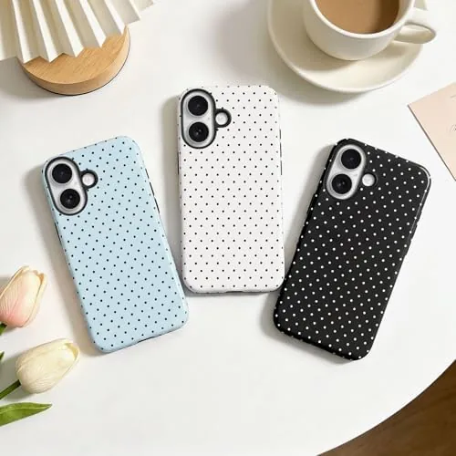 The inewateri Compatible for Magnetic Case for iPhone 17, Aesthetic Polka compared in context