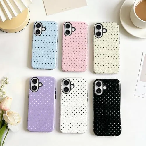 Testing the inewateri Compatible for Magnetic Case for iPhone 17, Aesthetic Polka over two weeks