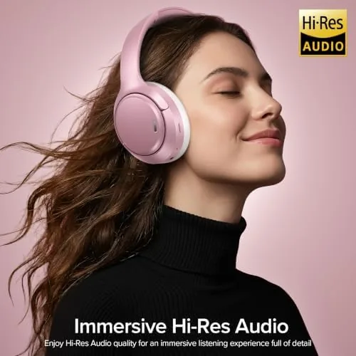 Testing the Hybrid Active Noise Cancelling Bluetooth 6.0 Headphones 120H Long Playtime over two weeks