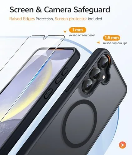 The FNTCASE for Samsung Galaxy S25/S24 Case, Fit for Magsafe, Screen in real use