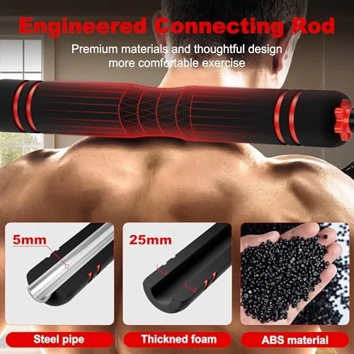 The Adjustable Dumbbell Set, 20/30/45/70/90lbs, 5 in 1 Multi-Function Dumbbells | in real use
