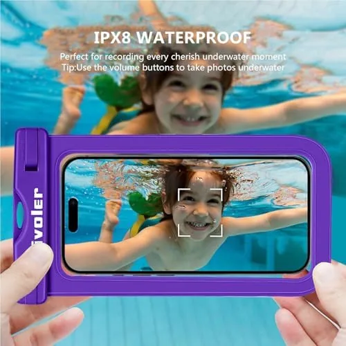 Another view of the ivoler 2-Pack Waterproof Fanny Pack & Phone Pouch, Dry Bag
