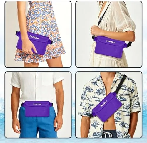 Testing the ivoler 2-Pack Waterproof Fanny Pack & Phone Pouch, Dry Bag over two weeks