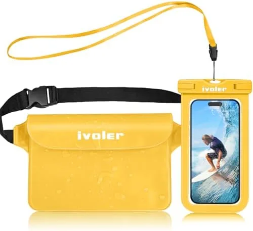 ivoler 2-Pack Waterproof Fanny Pack & Phone Pouch, Dry Bag for Passport, Phone & Review: Tested and Rated