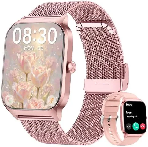 Smart Watch Women Men, 1.85'' Reloj Inteligente para mujer hombre, Make/ Answer Call, Health Review: Tested and Rated
