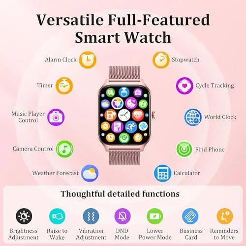 Testing the Smart Watch Women Men, 1.85'' Reloj Inteligente para mujer hombre over two weeks