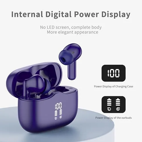 Another view of the Wireless Earbuds, Bluetooth 5.4 Headphones in Ear with HiFi Stereo