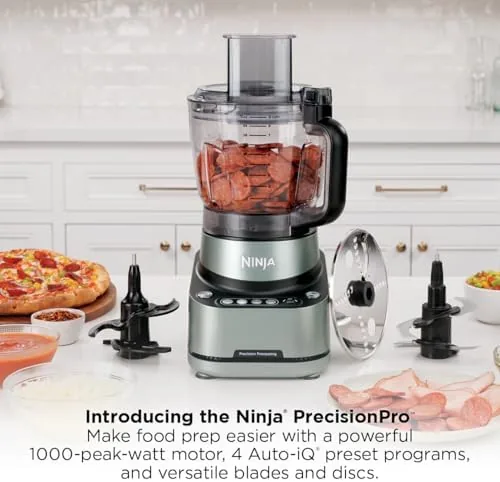 A bowl of freshly chopped vegetables prepared with the PrecisionPro's chopping preset