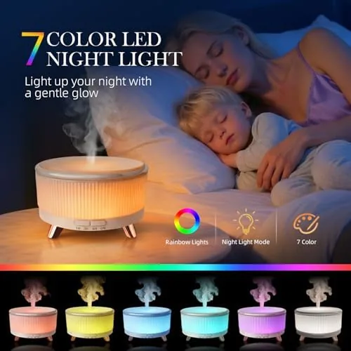 Another view of the 500ml Essential Oil Diffuser, Ultrasonic Aromatherapy Diffuser | Cool Mist