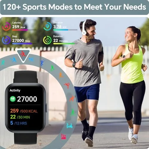The Smart Watch for Men Women, 1.85" Smart Watches Compatible iPhone/Samsung/Android compared in context