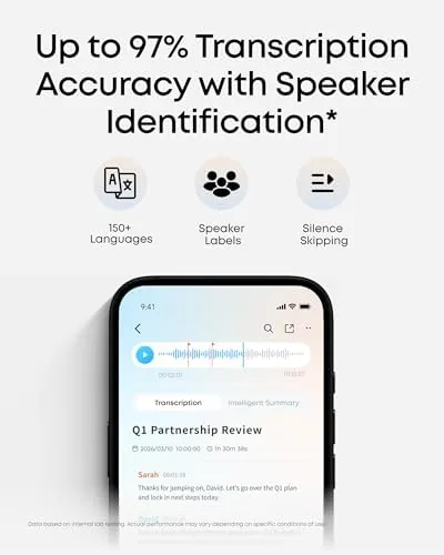 Testing the soundcore Work by Anker, Coin-Sized AI Voice Recorder, 64GB, MFi over two weeks