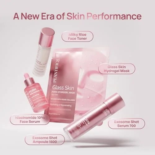 Testing the PLANTIFIQUE Korean PDRN Milky Toner for Face ,  Glass Skin over two weeks