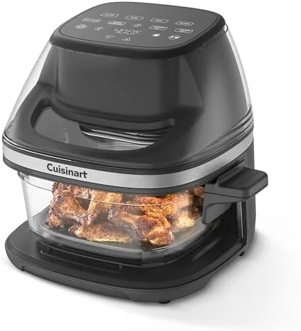 Cuisinart Air Fryer, Glass Basket & ClearView Window, 5 Functions, 4 Qt | Basket Review: Tested and Rated
