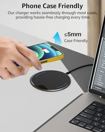 The TOZO W1 Max compared side by side with a plastic budget pad