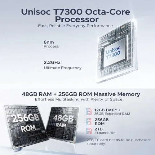 The P12 Pro 12 Inch Tablet Android 16, 12000mAh/18W, T7300 Octa-core in real use