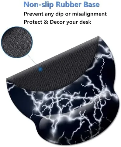 The Gaming Mouse Pad Wrist Support,Ergonomic Mouse Pad with Wrist Rest,Comfortable compared in context