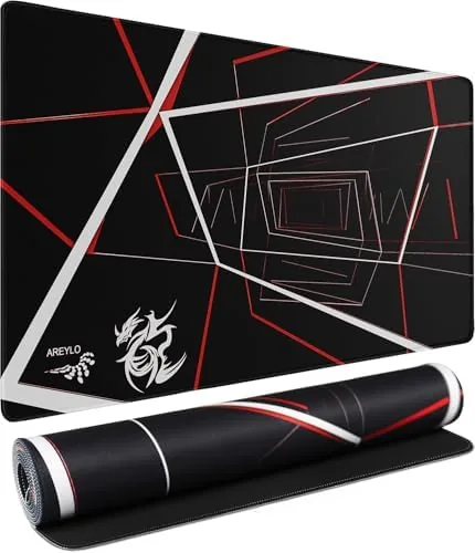 Large Gaming Mousepad, Waterproof Extra Large Mouse Pad with Stitched Edges, 31.5" x 15.7" Review: Tested and Rated
