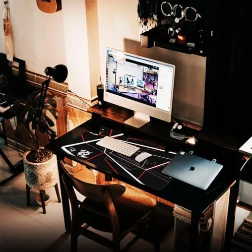 The Large Gaming Mousepad, Waterproof Extra Large Mouse Pad with Stitched compared in context