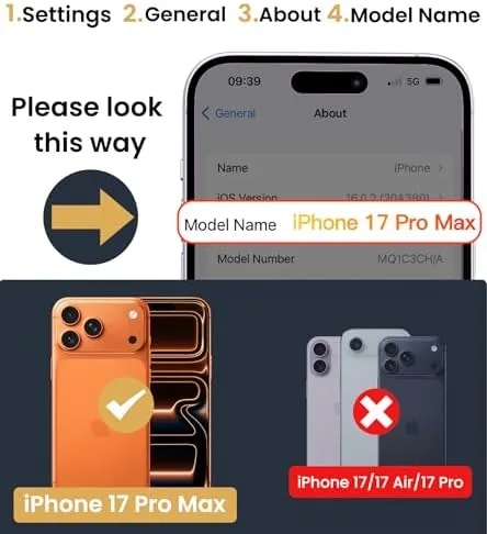 Close look at the SSLOTSCASE for iPhone 17 Pro Max Case with Camera Control build quality