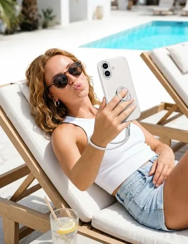 Another view of the Rockaway for iPhone 17 Case with Double Ring Stand &