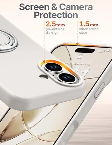 The Rockaway for iPhone 17 Case with Double Ring Stand & compared in context