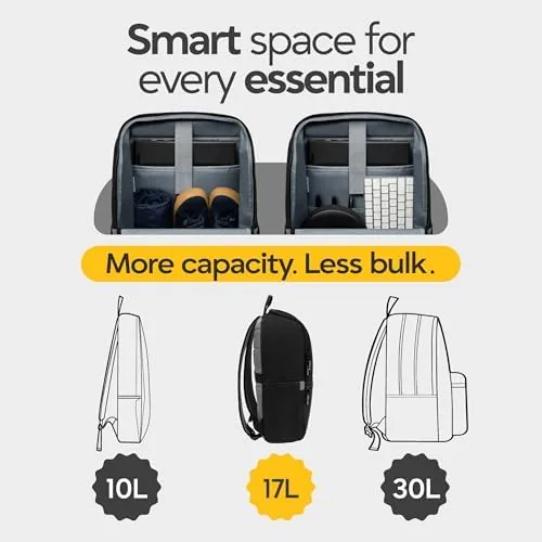 Another view of the Laptop Backpack for Men 17 Inch , Work & Travel