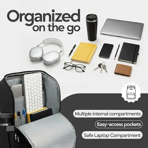 The Laptop Backpack for Men 17 Inch , Work & Travel compared in context