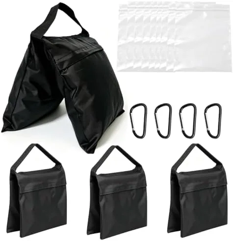 2pcs Photography Sandbags for Photography Video Equipment, Sand Bags for Weight - Sandbags Used Review: Tested and Rated