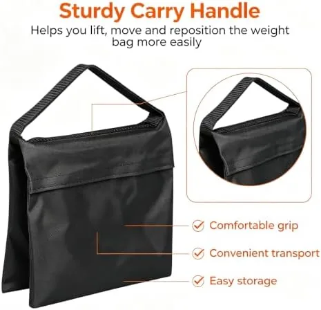 Close look at the 2pcs Photography Sandbags for Photography Video Equipment, Sand Bags for build quality
