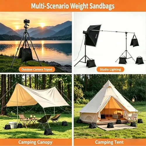 Testing the 2pcs Photography Sandbags for Photography Video Equipment, Sand Bags for over two weeks