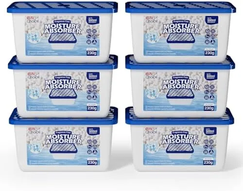 W&E Choice Moisture Absorber, Large Capacity Dehumidifier for Home, Ultra Absorbent Humidity Pack for Review: Tested and Rated