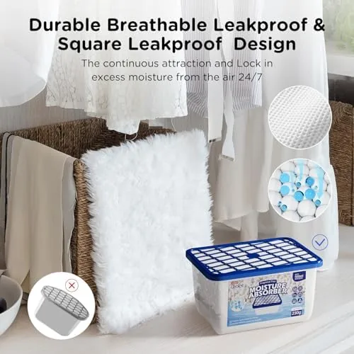 Another view of the W&E Choice Moisture Absorber, Large Capacity Dehumidifier for Home, Ultra