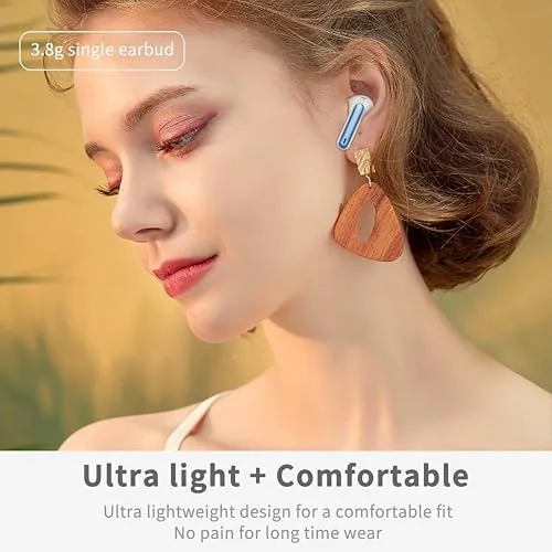 Testing the Wireless Earbuds, 2026 Bluetooth 5.4 Ear Buds in Ear with over two weeks
