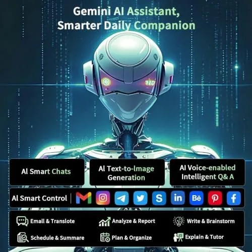 Another view of the 2026 Android 16 Tablet with Keyboard, Gemini AI 10 Inch