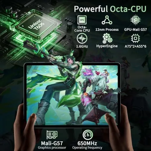 The 2026 Android 16 Tablet with Keyboard, Gemini AI 10 Inch compared in context