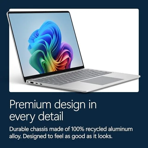 The Surface Laptop 2026 in a slim bag with a coffee nearby