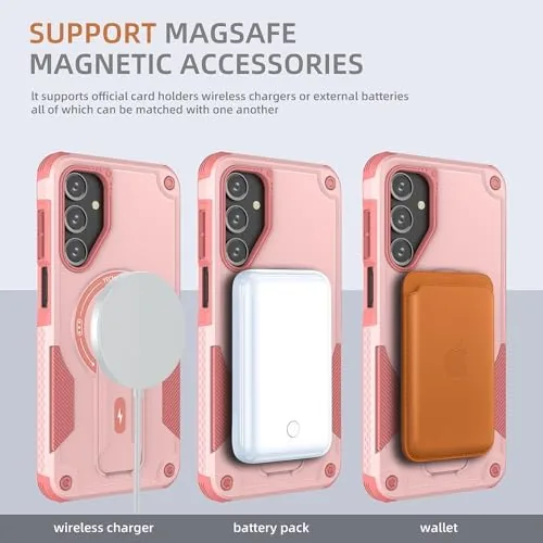 Close look at the for Galaxy A16 5G Case Military-Grade Dropproof Phone/Invisible Kickstand with build quality