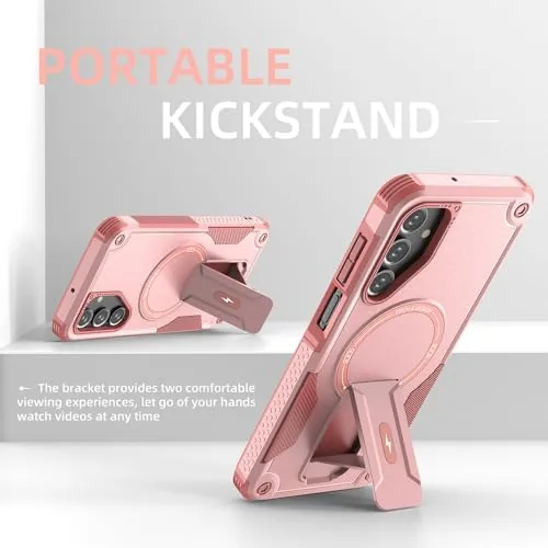 The for Galaxy A16 5G Case Military-Grade Dropproof Phone/Invisible Kickstand with in real use