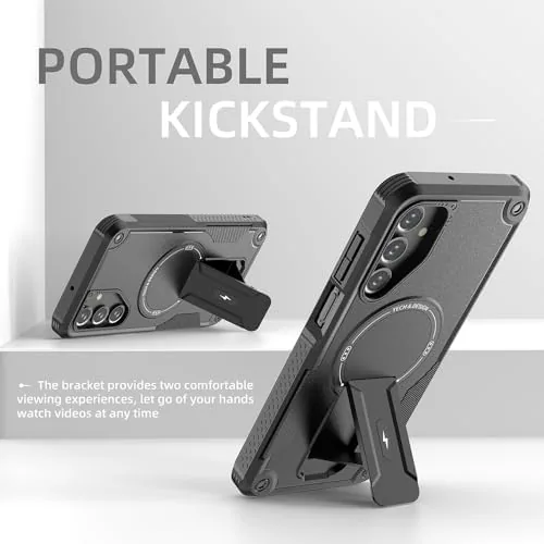 The for Galaxy A16 5G Case Military-Grade Dropproof Phone/Invisible Kickstand with in real use