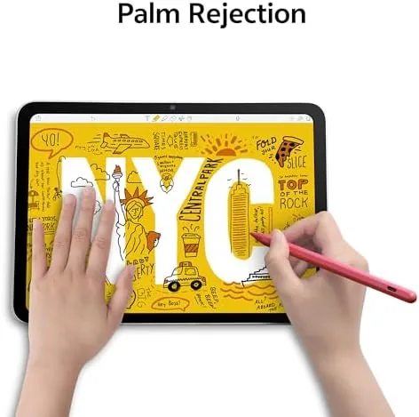 The Stylus Pen for Apple Pencil Tilt Sensitivity Palm Rejection for in real use