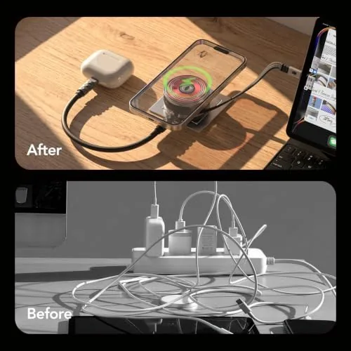 Testing the Qi2 Wireless Charger, 65W GaN Charger with Retractable Cable, Silver over two weeks