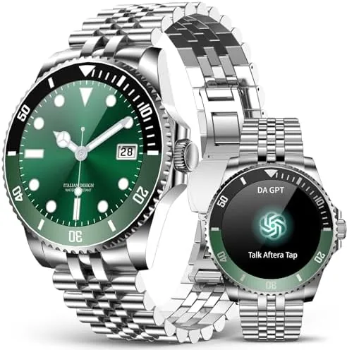 Overview of the GPT Smart Watch for Men with Bluetooth Call, Fitness Tracker