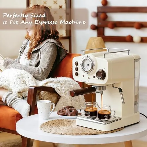 Testing the Espresso Cups Set of 2: Espresso Machine Accessories - Dual over two weeks