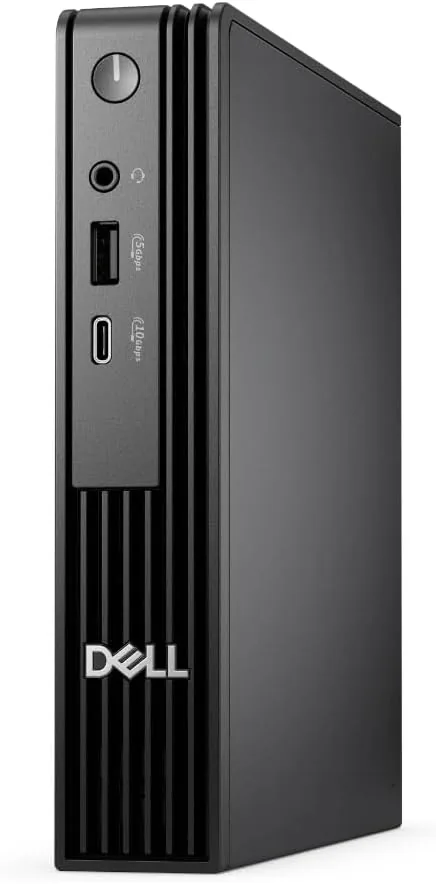 Video conferencing in progress on the Dell Pro Micro desktop