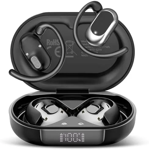 Open Ear Headphones, NEW Over Ear Earbuds with 4 ENC Noise-Canceling Mic | Ultra-Comfort Review: Tested and Rated