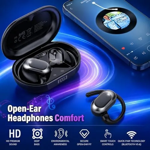 Testing the Open Ear Headphones, NEW Over Ear Earbuds with 4 ENC over two weeks