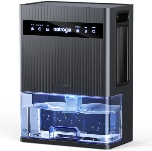 Overview of the 106 OZ Large Capacity Dehumidifier for Home, 1000 Sq. Ft.