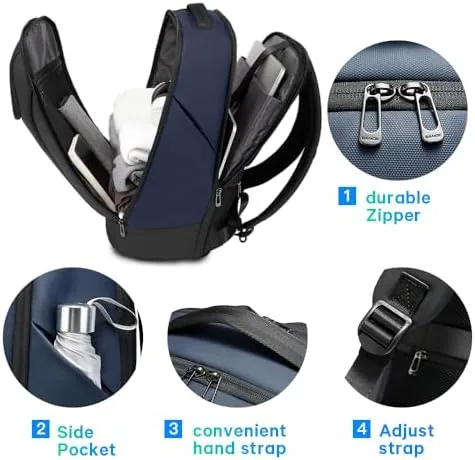The BANGE Business Commute Backpack Waterproof fit 15.6 Inch adopt in in real use